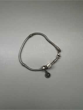 Pandora bracelet with charms